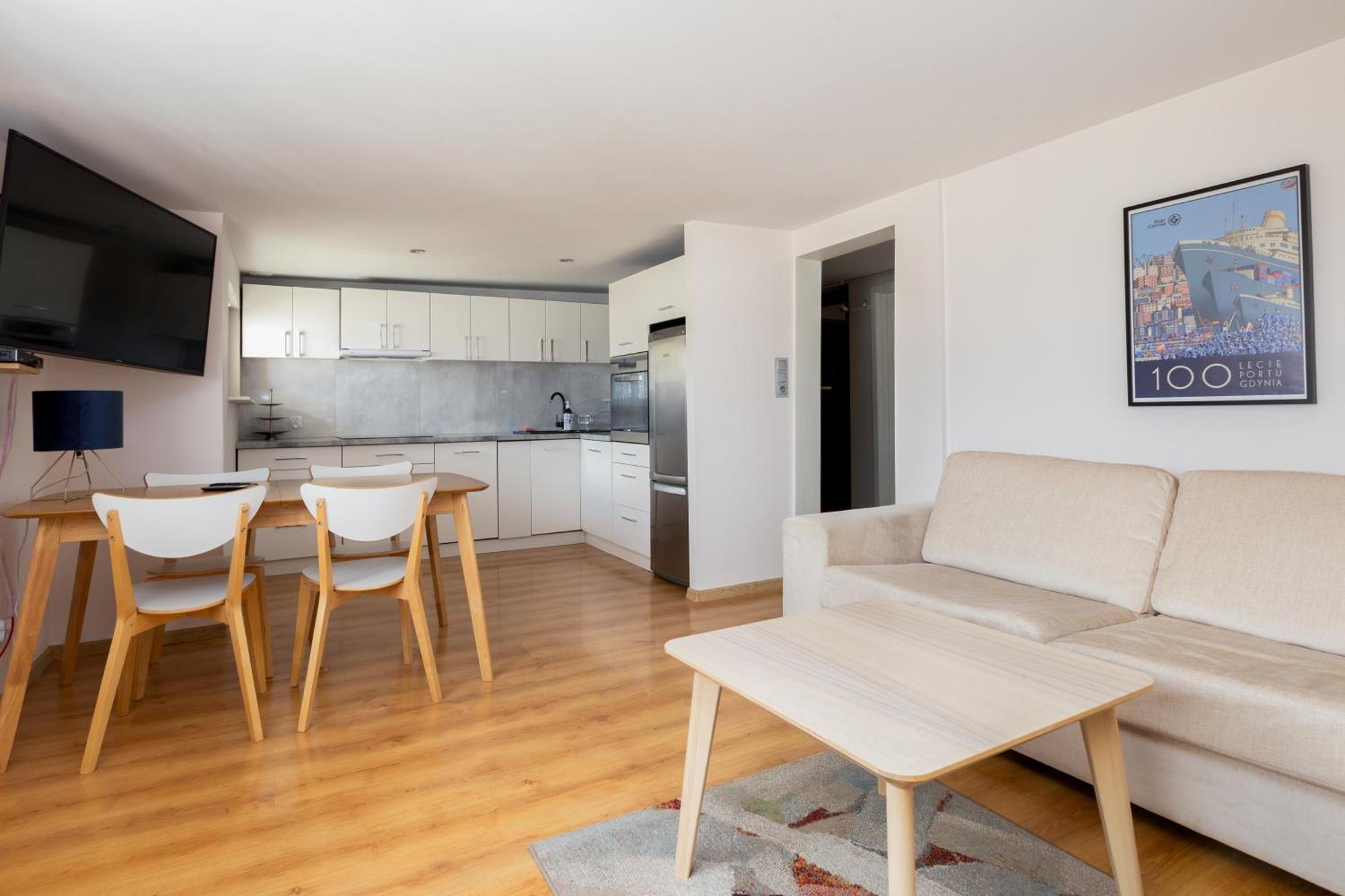 Gdynia Centrum Homely Apartment Buitenkant foto